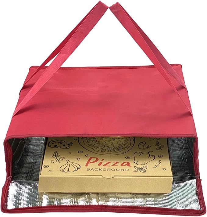 Yalin XXXL Large Insulated Cooler Bag, Styrofoam Cooler of Keep Food Hot or Cold, Reusable Double Zipper Food Delivery Bag for Grocery Shopping, 23" W x 15" H x 14" D