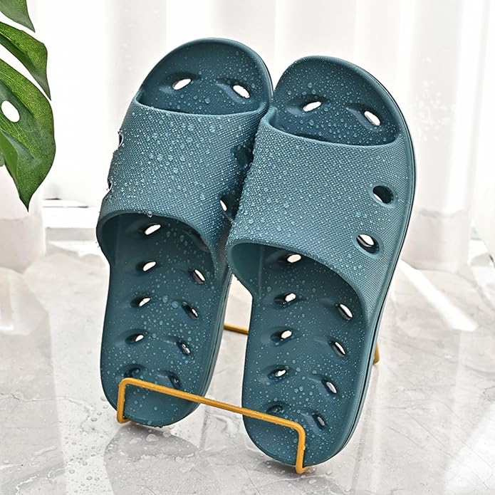Shower Shoes Quick Dry Non-Slip Women Slippers Sandals Men Bathroom Flip-Flops for College Dorm Room Essentials Shower Sandals Slides Pool Gym Spa