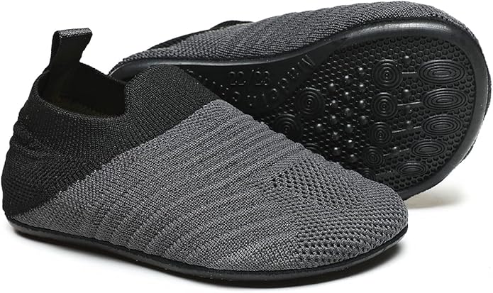 ditont Toddler Slippers Non-Slip Lightweight Comfortable Kids Indoor Grip House Home Shoes for Boys Girl