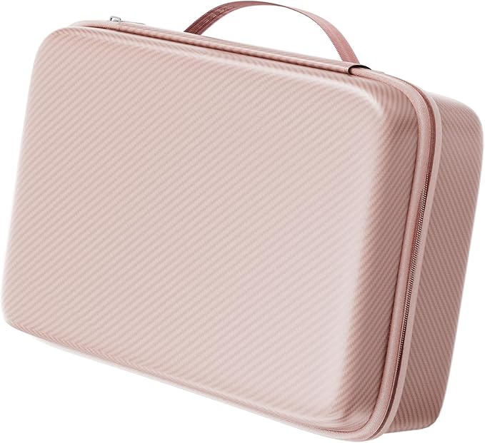 Travel Sunglasses Organizer, Hard Shell Sunglass Case Adjustable Slots for Multiple Sunglass Eyeglass Case