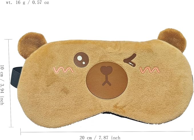 HXINFU Happy Birthday Sleeping Eye Mask Cute Sleep Mask Girls Birthday Gift