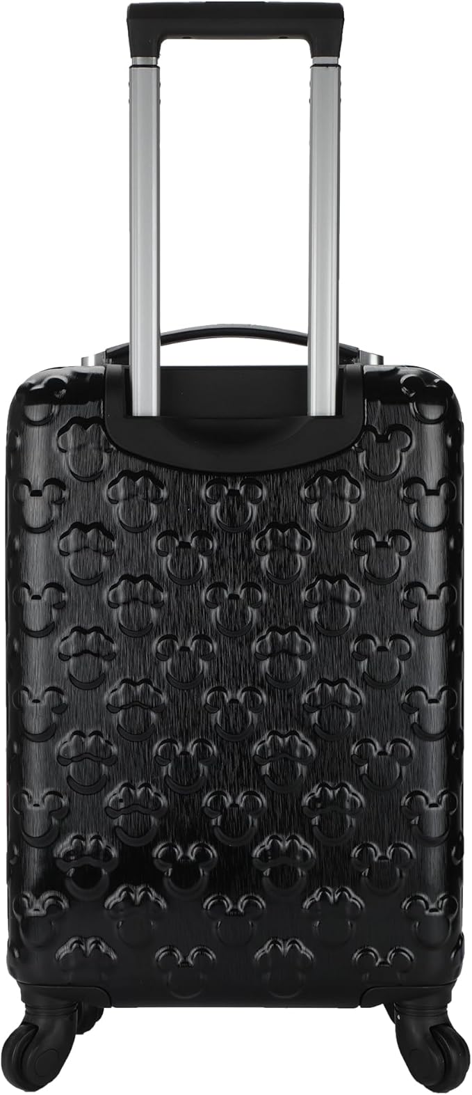 Bioworld Mickey Mouse 21 Molded Carry-On Luggage Mickey and Minnie Heads Hardside Rolling Luggage