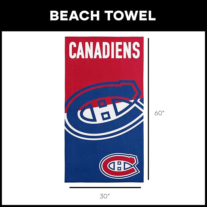 Northwest NHL Unisex-Adult Microfiber Beach Towel