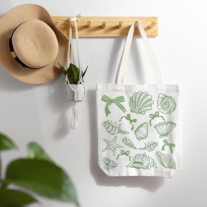 FBB Ocaen Beachy Ocean Sea Fish Reusable Grocery Shopping Bag