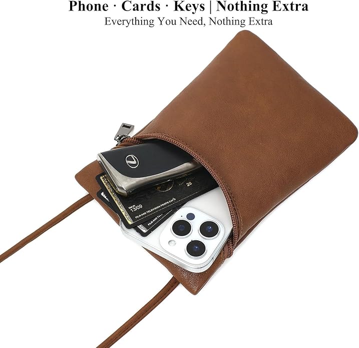 Small Crossbody Women Cell Phone Purse Wallet Bag With Shoulder Strap