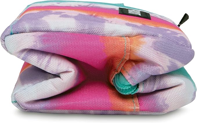 PackIt Freezable Snack Box, Tie Dye Sorbet, Built with ECOFREEZE Technology, Collapsible, Reusable, Zip Closure with Buckle Handle, Great for All Ages and Fresh Snacks on the go (Pack of 12)