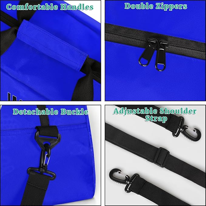 Custom Soccer Gym Duffel for Kids Boys,Personalized Duffel Bag Overnight Bags for Travel Weekender Practice Basketball