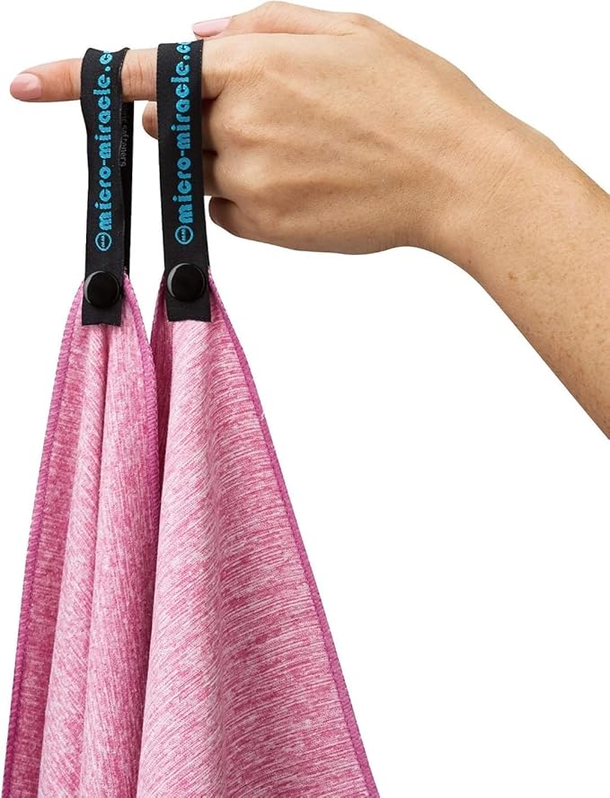 2-Pack Microfiber Towel - XXL Travel Quick Dry and Extra Soft Microfiber Towels, Lightweight and Compact for Gym, Swim Practice, Travel, Backpacking, Camping, RV, Beach, Camping