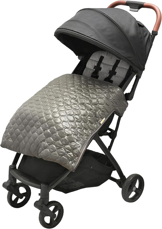 Goldbug Baby Blanket for Strollers & Car Seats - Weather-Resistant Shell - Warm Fleece Lined - Packable