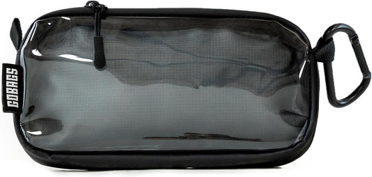 GOBAGS NEO Production Zipper Bags - Electronics & Camera Accessories Bag - Cable organizer, Gear Accessory Pouch, Travel Camera Essentials (Extra Small, Black, 2 pack)