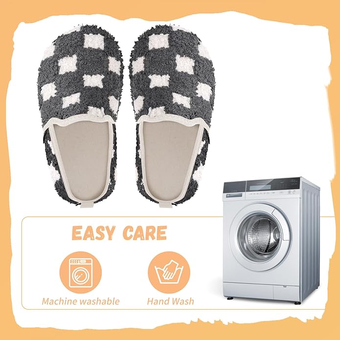 WateLves Kids Toddler Slippers Girls Boys Slip on House Shoes Lightweight Anti Slip Sock Slippers Winter Indoor Outdoor Walking Shoes