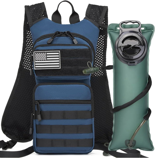 ATBP Insulated Hydration Pack Hiking Water Backpack Running Vest with 3L TPU Bladder Bag for Marathon Cycling Men