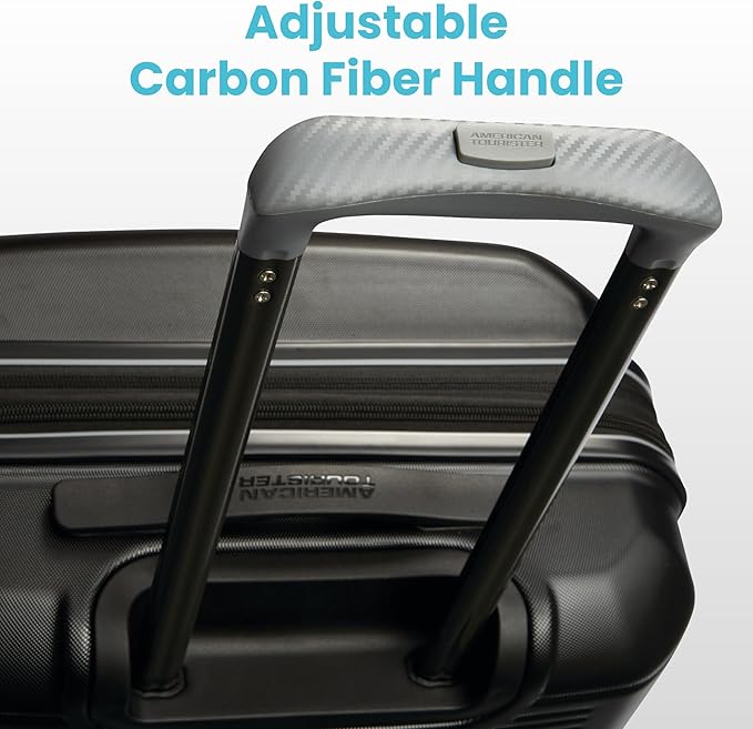 American Tourister Stratum 2.0 Expandable Hardside Luggage with Spinner Wheels, 24" SPINNER, Soft Coral