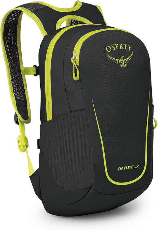 Osprey Daylite Jr. Kids' Commuter Backpack, Black/Lemongrass