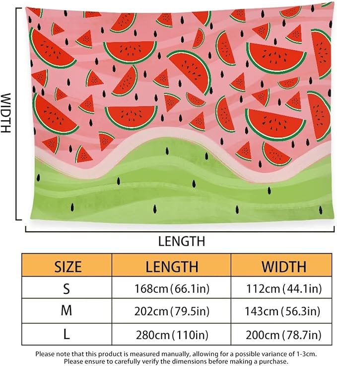 Lightweight Beach Towel Quick Drying, Absorbent Travel Towel for Swimmers, Sand Free Camping Towel, Soft Comfortable Beach Towels for Vacation, Pool, Swim L, Watermelon Patchwork Print