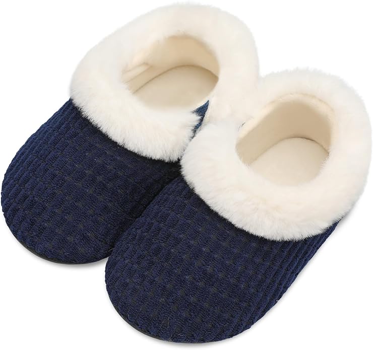 Centipede Demon Toddler Slippers for Boys Girls Slip on Kids Baby Toddlers House Shoes Lightweight Barefoot Furry Sock Shoes Indoor Outdoor Warm Walking Shoes