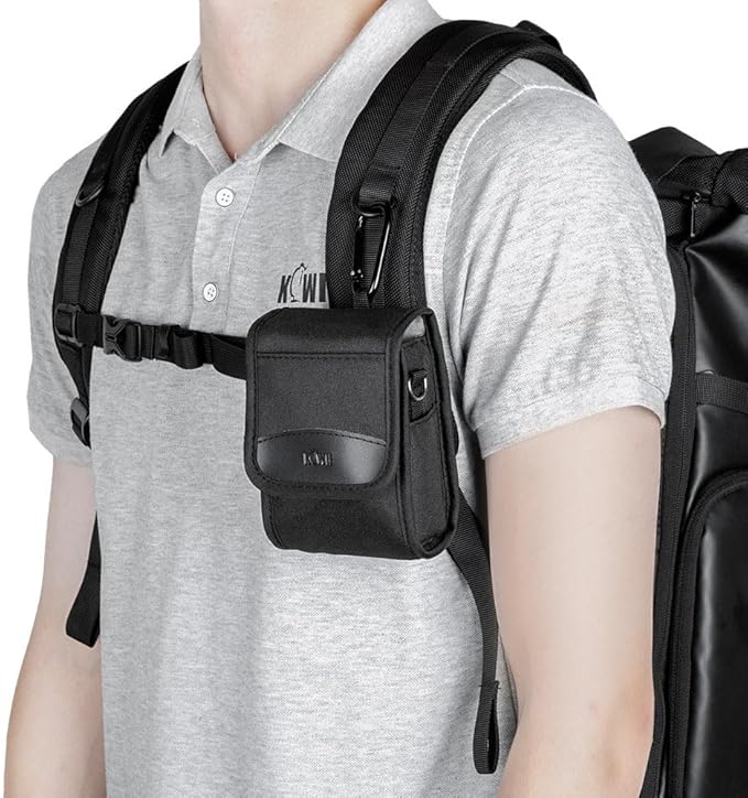 KIWIFOTOS Compact Camera Case Travel Pouch for Lumix ZS99 Sony RX100 VI ZV-1 II ZV-1 ZV-1F Ricoh GR IV III Canon ZS720 G7XIII GR IIIx Olympus TG-6 TG-5 EKTAR H35 Small Camera Bag