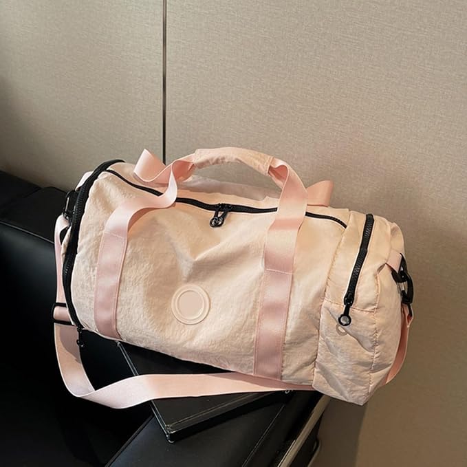 Large Capacity Gym Travel Bags with Separate Shoe Compartment and Wet Dry Pockets for Outdoor Sports Fitness Trip