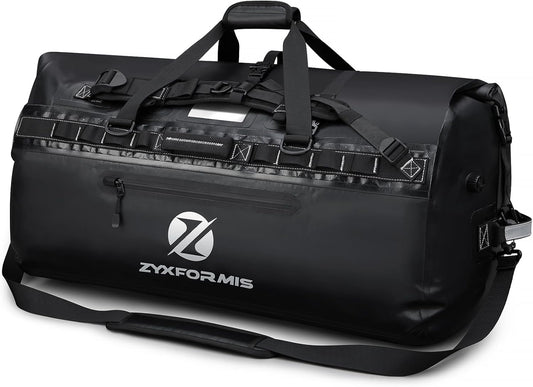Waterproof Duffel Bag, Large Waterproof Duffel Backpack for Beach Vacation, Marine Dry Bags for Adventures, Heavy Duty Duffle Bag for Kayaking Boating Hiking Camping, 65L/110L/160L Sizes