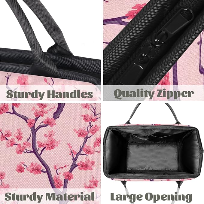 Plum Blossom Overnight Weekender Bag for Women Men Travel Duffel Bags Waterproof Luggage Carry on Sports Yoga Gym Bag