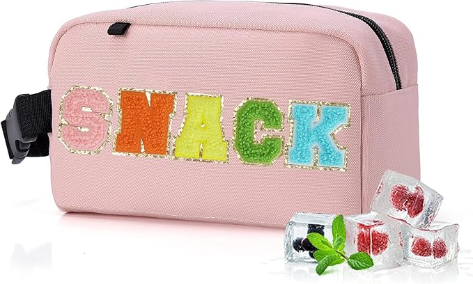 Freezable Lunch Bag,Freezable Snack Bag,Mini Cooler Bag for Travel/Work/School,Small Insulated Bag,Small Cooler Lunch Box with Ice Packs,Insulated Snack Bag,Freezable Snack Box with Handle Buckle