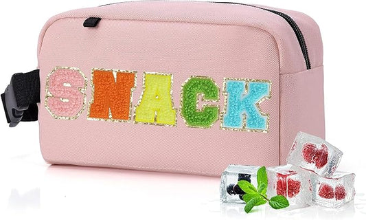 Freezable Lunch Bag,Freezable Snack Bag,Mini Cooler Bag for Travel/Work/School,Small Insulated Bag,Small Cooler Lunch Box with Ice Packs,Insulated Snack Bag,Freezable Snack Box with Handle Buckle