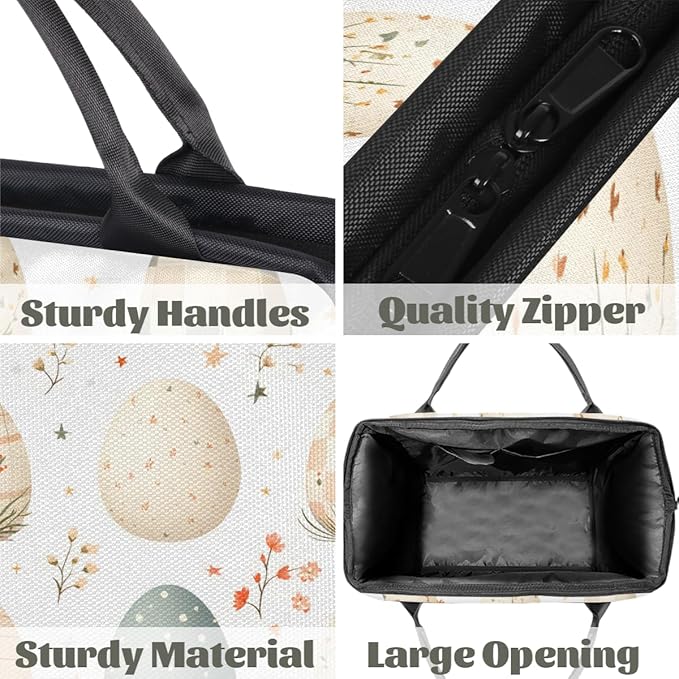 Funny Easter Overnight Weekender Bag for Women Men Travel Duffel Bags Waterproof Luggage Carry on Sports Yoga Gym Bag