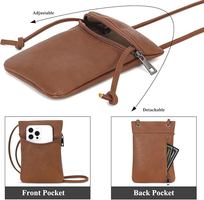 Small Crossbody Women Cell Phone Purse Wallet Bag With Shoulder Strap
