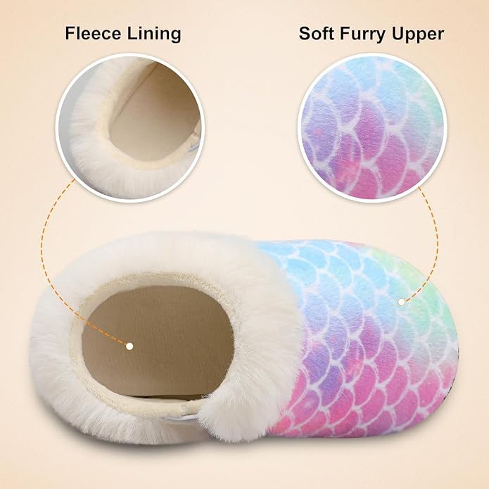 Centipede Demon Toddler Slippers for Boys Girls Slip on Kids Baby Toddlers House Shoes Lightweight Barefoot Furry Sock Shoes Indoor Outdoor Warm Walking Shoes