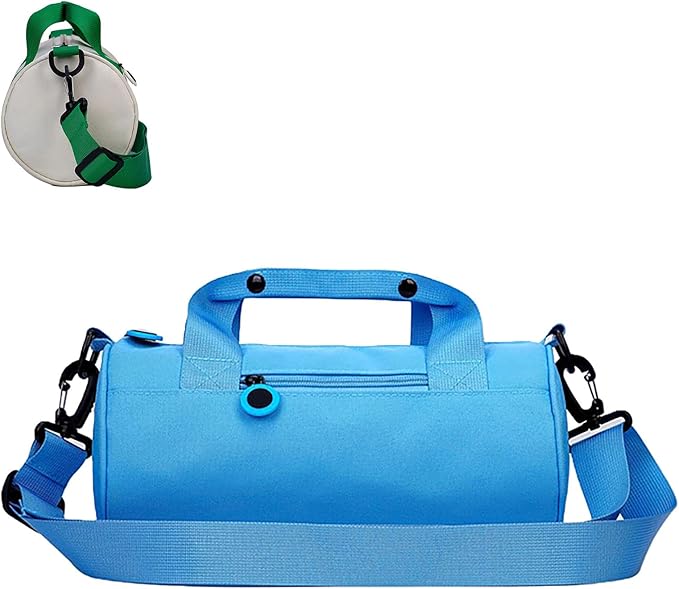Small Gym Bags Crossbody Tote Workout Travel Duffle Bags For Daily Outdoor Exercise Cycling Swimming Dance Sport (Blue, M)