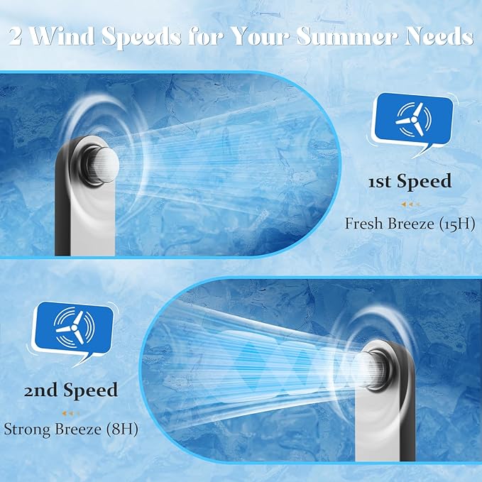 Lerat Portable Handheld Fan, 2 IN 1 Mini Hand Fan, Battery Operated [8-15 Working Hours], USB Rechargeable Personal Foldable Fan for Indoor, Small Pocket Fans Travel Essentials for Outdoor (Black)