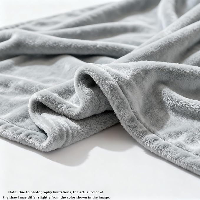 Ponchos for Women, Comfy Wearable Blanket, Gifts for People Who are Always Cold, Winter Shawl for Home, Office, Travel