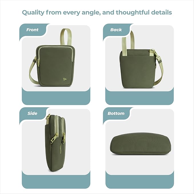 Travelon Anti-theft the Voyages Slim Crossbody