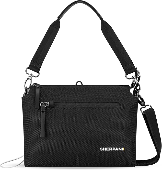 Sherpani Mei, Small Anti Theft Crossbody Purse, Lightweight Cross Body Bag, Handbags, Fashion Trio Bag, Travel Gift