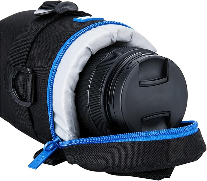 Deluxe Lens Case Bag for Canon RF 45mm F1.2 STM,EF 35mm F2 28-200mm,EF-S 17-55mm 17-85mm,Fuji XF 55-200mm 56mm,Nikon AF-S 18-200mm 18-300mm 18-105mm 16-85mm 55-200mm ED,Tamron AF 18-270mm 16-300mm
