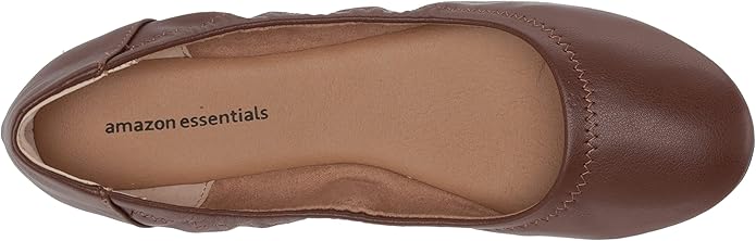 Amazon Essentials Women's Belice Comfortable Slip-On Ballet Flats Shoes