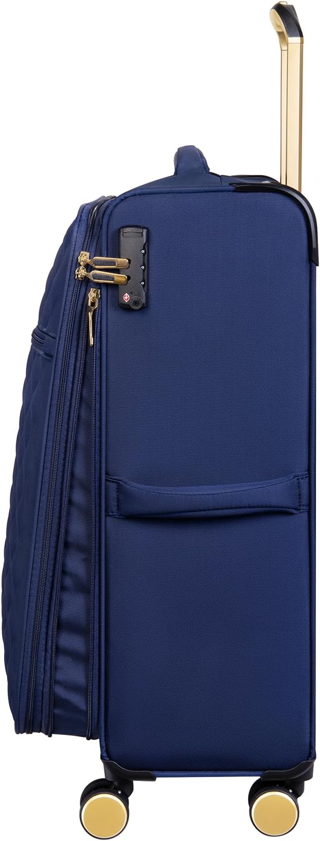 It Luggage Glimmering 32" Softside Checked 8 Wheel Expandable Spinner, Ocean Cavern