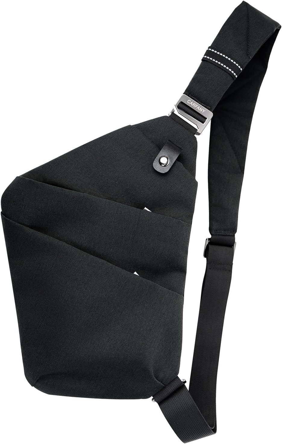 Anti-Theft Crossbody Sling Bag Unisex Slim Water Resistant Shoulder Bag Outdoor Casual Hiking Daypack