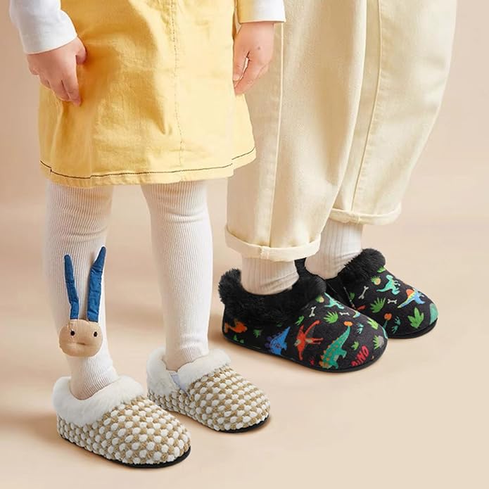 Centipede Demon Toddler Slippers for Boys Girls Slip on Kids Baby Toddlers House Shoes Lightweight Barefoot Furry Sock Shoes Indoor Outdoor Warm Walking Shoes