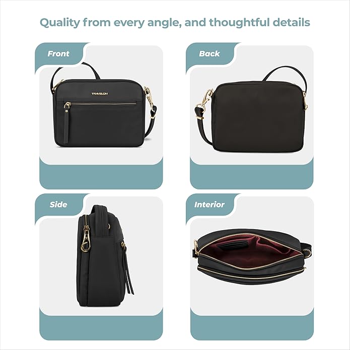Travelon Anti-Theft Addison Small Crossbody