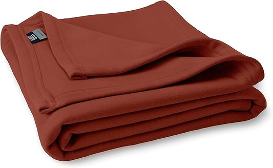 MV Sport Lightweight Sweatshirt Kids Blanket Throw – Warm & Cozy, Breathable Fleece Knit, Couch, Bed, Travel, Cold Nights, and Outdoors – Soft Lightweight Kids Throw Blankets 40" x 52", Orange Tea