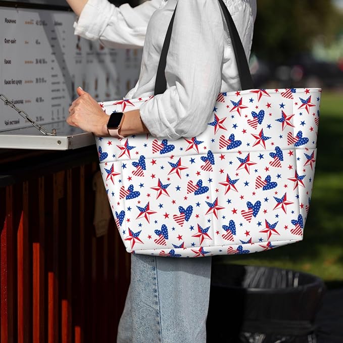Large Beach Bag for Women Waterproof Foldable Travel Shoulder Tote Bag with Pocket for Weekender Pool Vacation