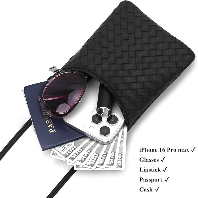 Small Crossbody Women Cell Phone Purse Wallet Bag With Shoulder Strap