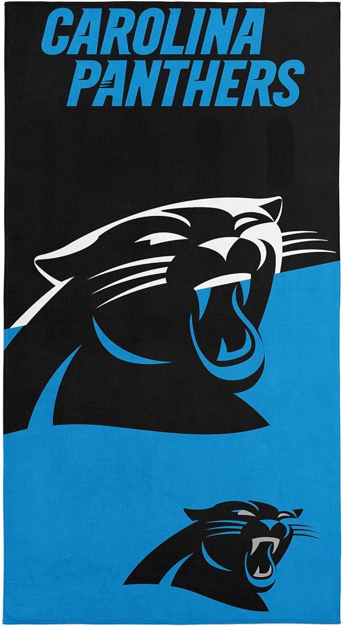 Northwest NFL Oversized Microfiber Beach Towel, 60 x 70 Inches – Quick Dry, Sand Resistant, Lightweight, Highly Absorbent, Shibori Design