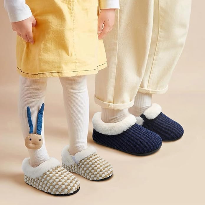 Centipede Demon Toddler Slippers for Boys Girls Slip on Kids Baby Toddlers House Shoes Lightweight Barefoot Furry Sock Shoes Indoor Outdoor Warm Walking Shoes