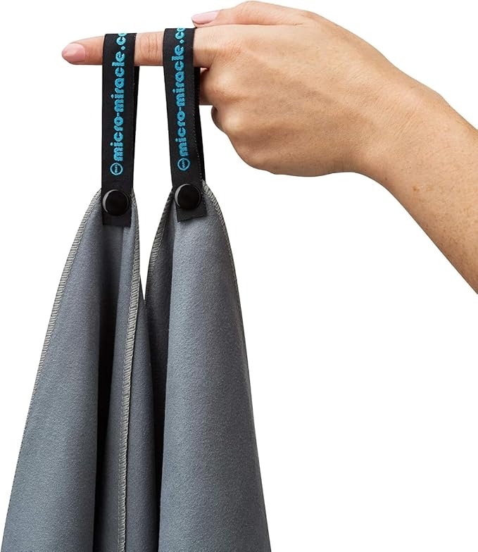 2-Pack Microfiber Towel - XXL Travel Quick Dry and Extra Soft Microfiber Towels, Lightweight and Compact for Gym, Swim Practice, Travel, Backpacking, Camping, RV, Beach, Camping