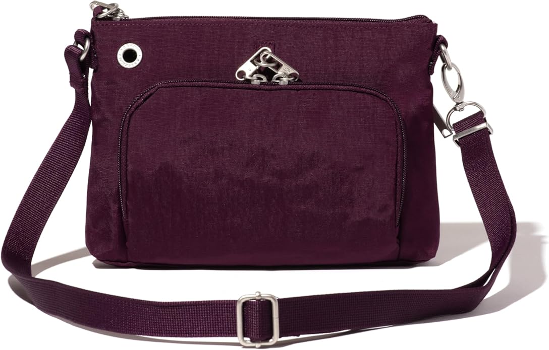 Baggallini womens Securtex Anti-theft Memento Crossbody Bag