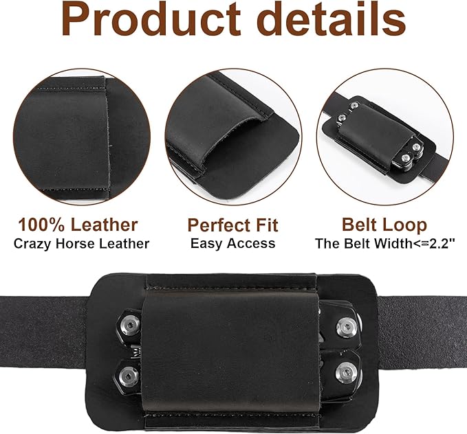 Knife Sheath,Leather Knife Sheath for Belt,Horizontal Carry Pocket Knife Holder,EDC Belt Organizer,Handmade Compact Draw Knife Holster,EDC Pocket Organizer,Sheath for Folding Knife,Gifts for Men,M