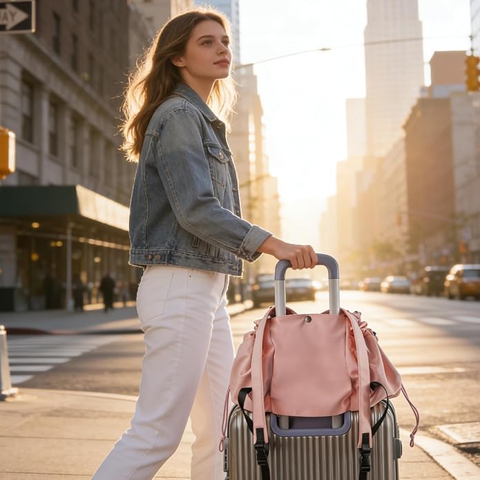 Everyday Bag Tote for Women, Spacious Diaper Bag with 16 Pockets, Durable Travel Bag, Sleek Work Shoulder Bag | 16 Pockets Org, Lay-Flat Design, 3-in-1 Versatility, Work & Travel Tote, Water-Resistant, Lightweight