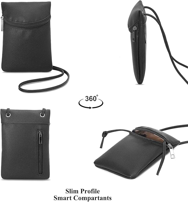 Small Crossbody Women Cell Phone Purse Wallet Bag With Shoulder Strap